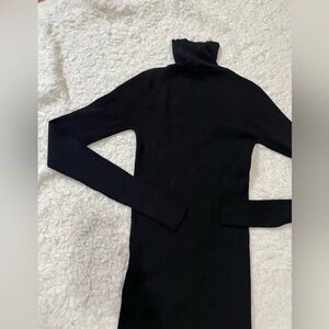 Sandro Paris Black Long Sleeve Turtleneck tops